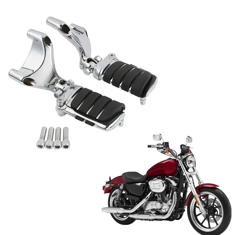 

Для Harley Sportster XL 883 1200 2004-2013 мотоциклетные пассажирские подножки, подножки, крепление, аксессуары для мотоциклов