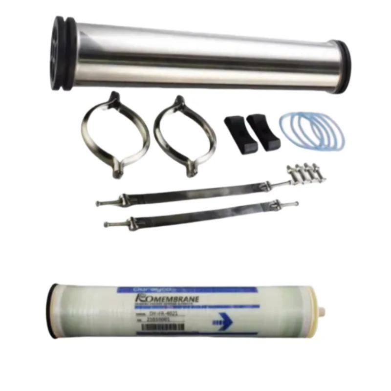 Industrial water purifier ro membrane DY-LP-4021 reverse osmosis cartridge 304 stainless steel filter housing