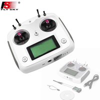 FLYSKY FS-I6S 2.4GHz 10CH Remote Control Transmitter Radio System iA10B/iA6B Receiver for RC Airplane Model FPV Drone