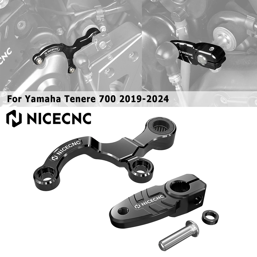 Nicecnc para yamaha tenere 700 2019-2024 suporte de mudança de engrenagem estabilizador para yamaha xsr700 2018-2023 MT-07 2018-22 fz07 15-17