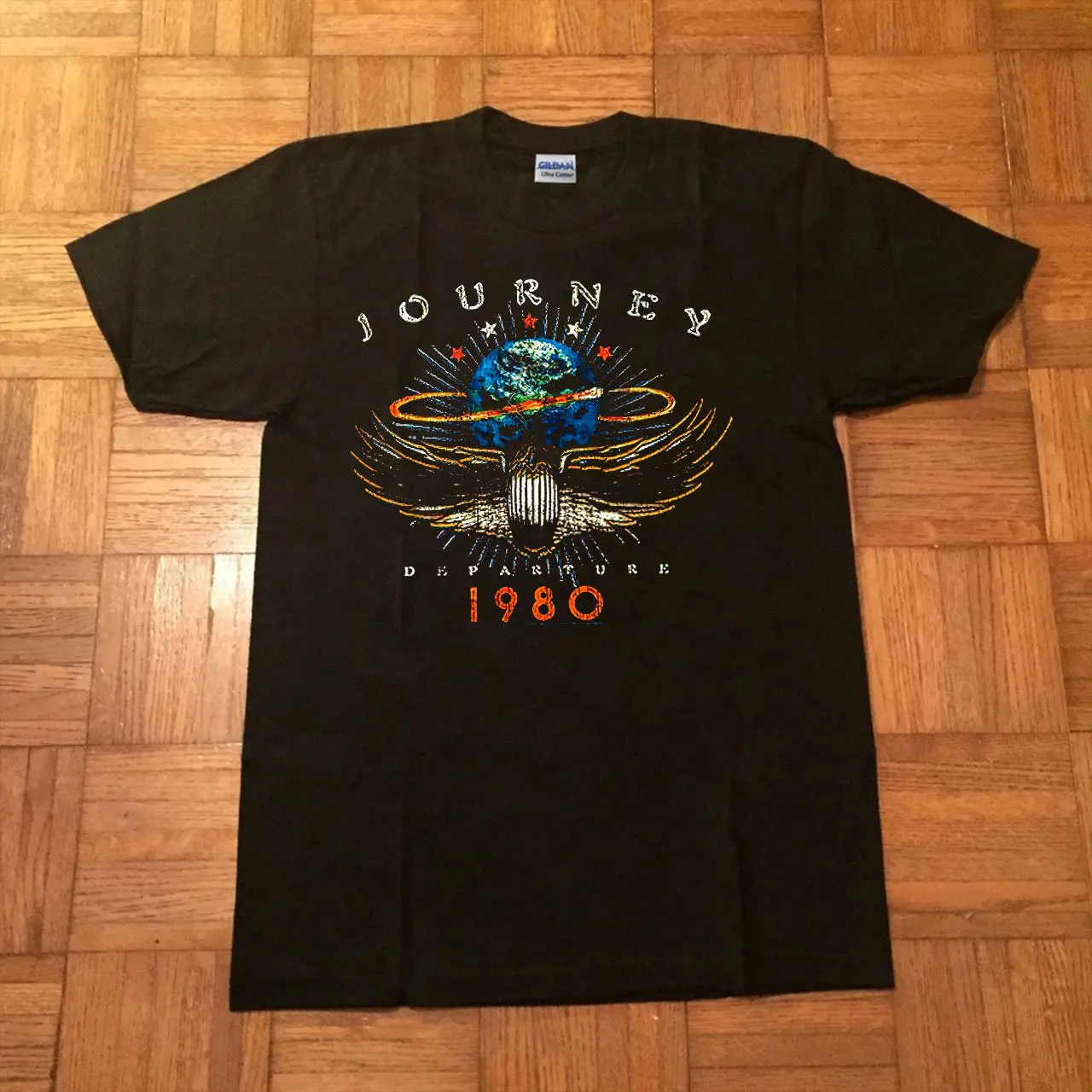 Journey Departures Album Tour 1980 Black T Shirt SweaT s Size S 4XL Adult High Quality Best