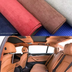 Wysokiej jakości aksamitna tkanina zamszowa winylowe naklejki samochodowe DIY Car Styling folia samoprzylepna modyfikacja wnętrza samochodu Panel drzwi