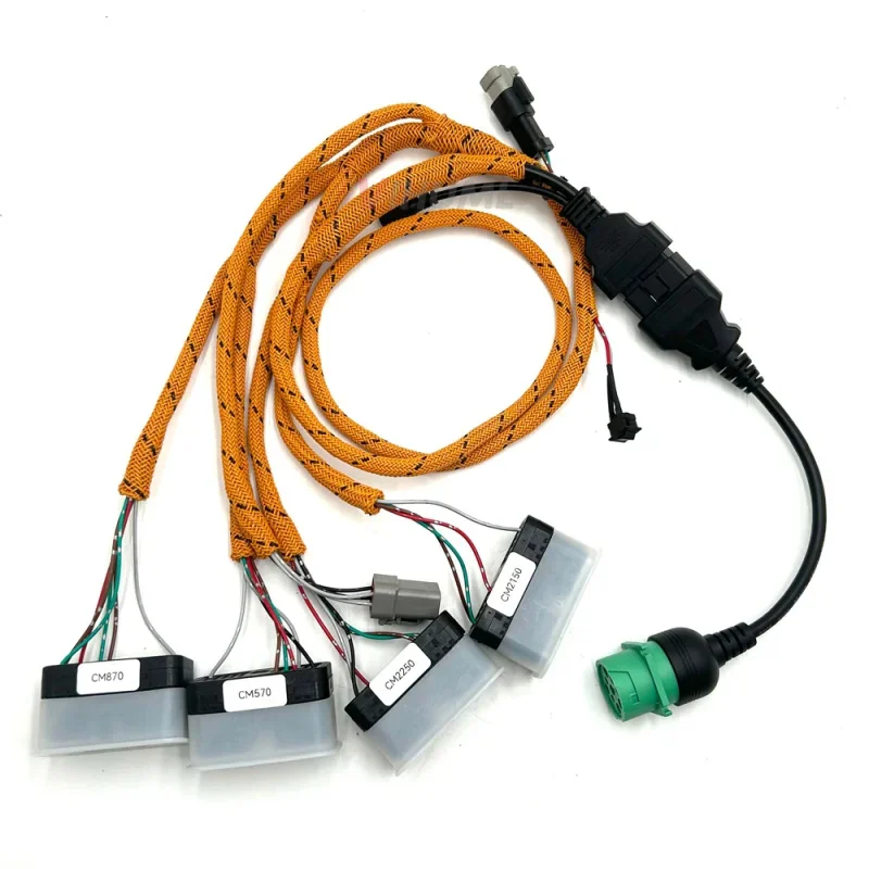 For Cummins CM570 CM870 CM2150 CM2250 ECU ECM diesel Engine diagnosis Detection brush Wiring Harness Program Diagnosic Cable