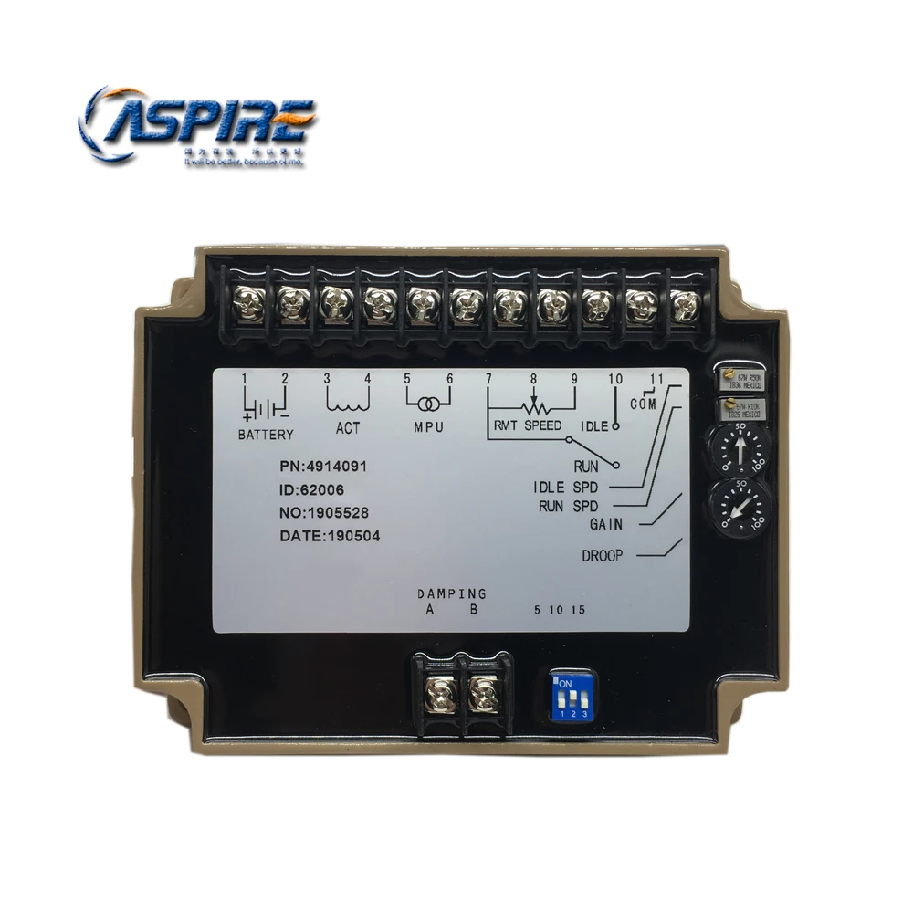 Diesel Generator Engine Electronic Speed Control Unit 4914091