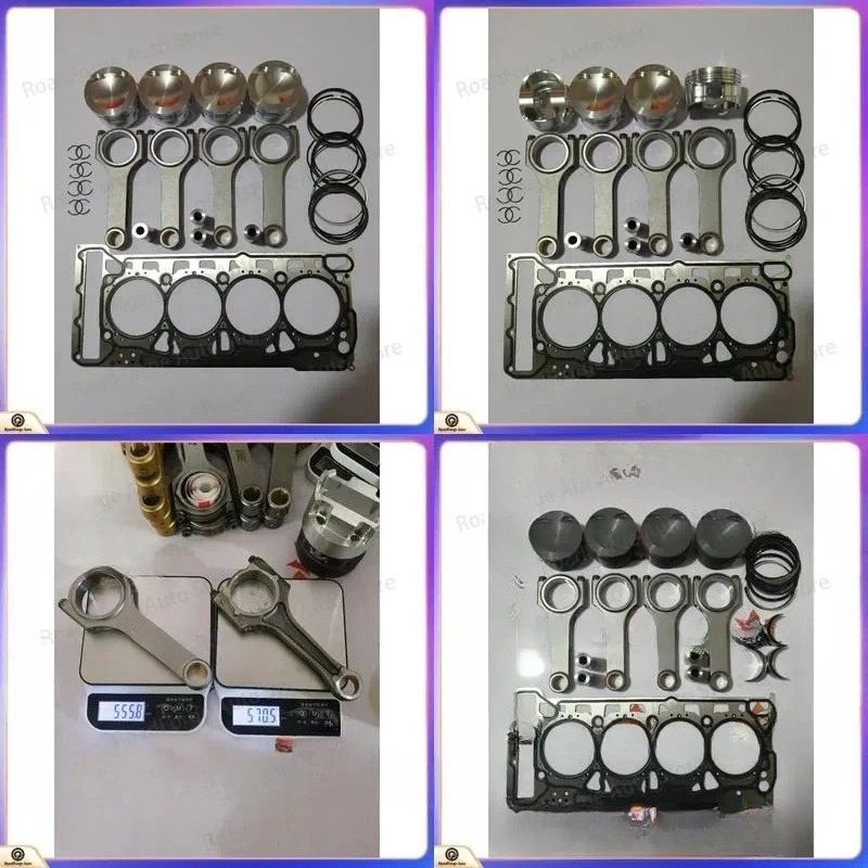 EA888 Forged Connecting Rod Piston Kit, High Quality, Support Thousand Horses, Turbo Drift Engine Special