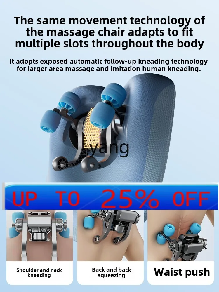 

Lhh kneading trapezius cervical spine shoulder back whole body hot compress cushion