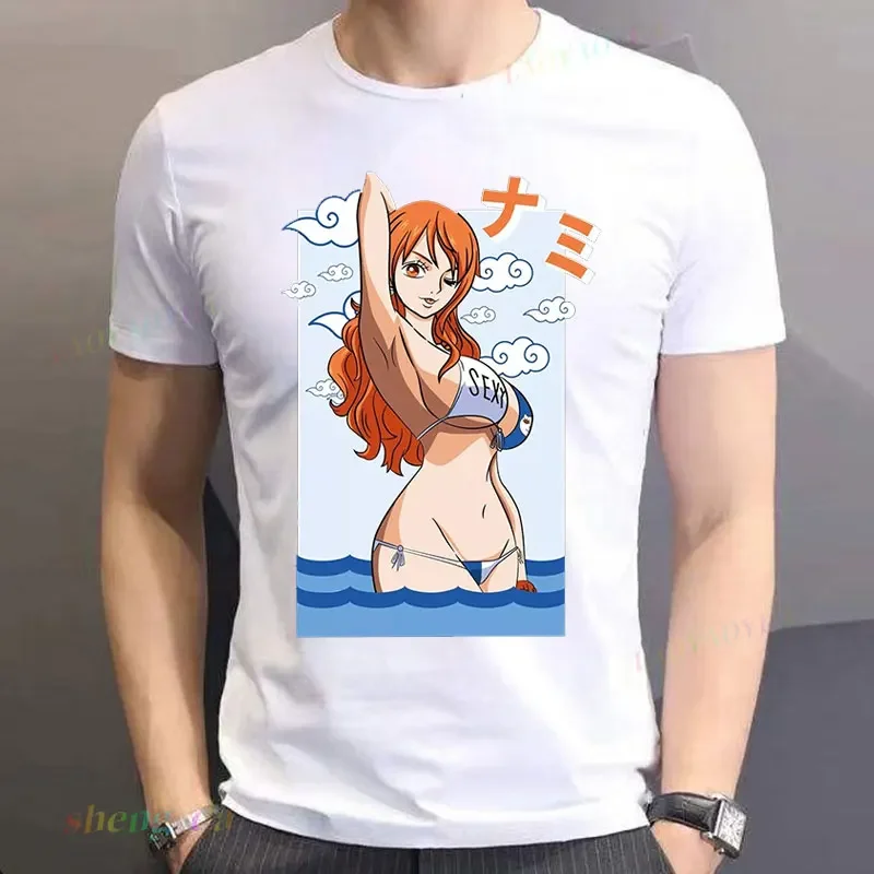 Babe Waifu Unisex Otaku ClothesTees Japanese Hentai' Anime Aesthetic T Shirt Harajuku Manga H Creativity Acg  Comfort Tshirt