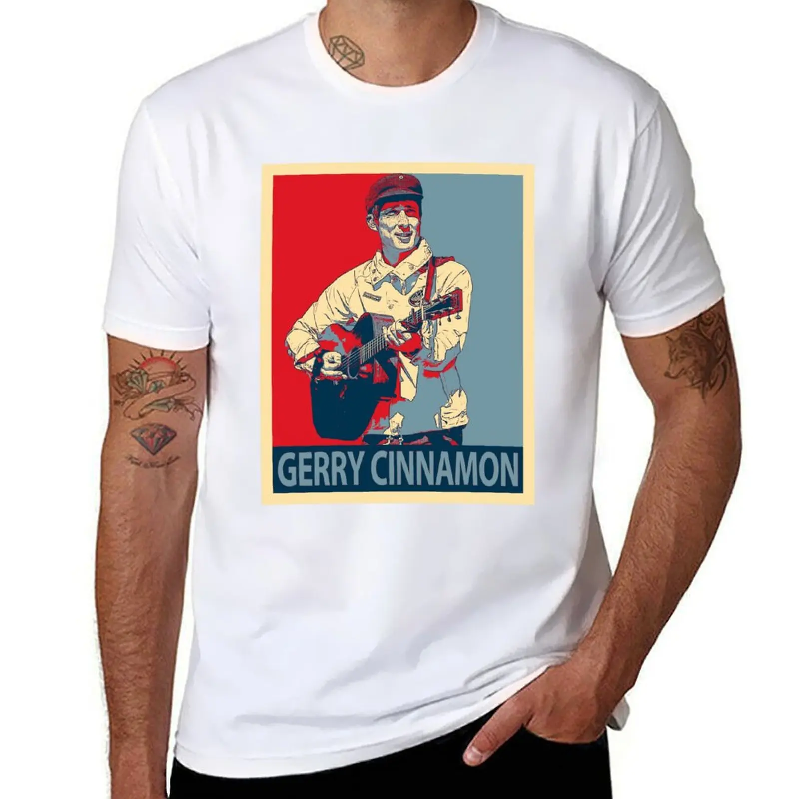 

gerry cinnamon tour T-Shirt t shirts for man cotton soft man t shirts graphic T-Shirt
