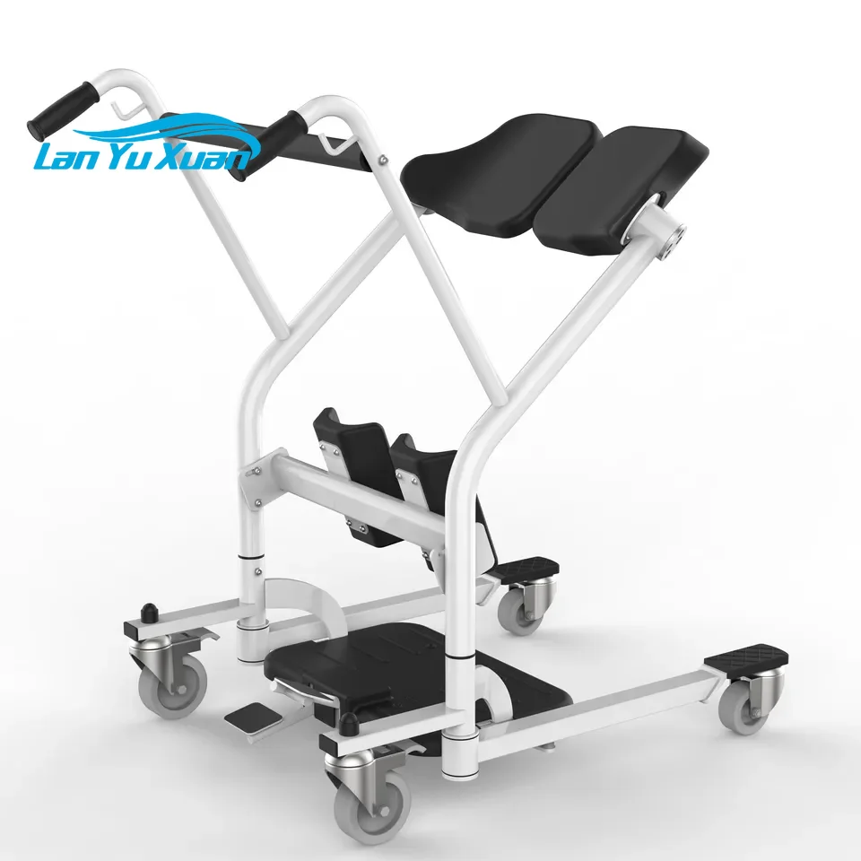 

Silla De Transferencia Para Pacientes Sit to Stand Patient Lift Toilet Commode Patient Transfer Chair Wheelchair Elderly