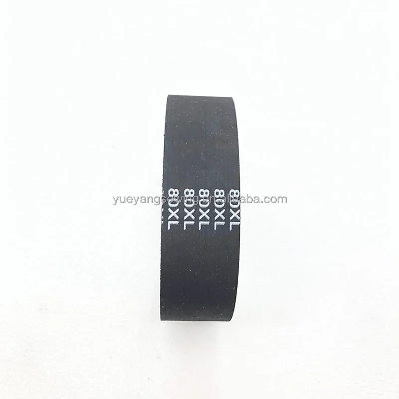 80XL 40 Teeth Rubber Belt 10MM 14MM 20MM Wide for Industry Sewing Machine Belt Overlock Double Needle Spare Parts