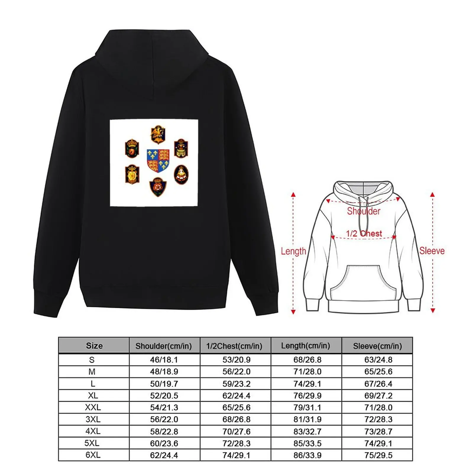 6 زوجات (الرموز) هوديي أنيمي ملابس الرجال الشتاء سترة ملابس رجالية الرجال قميص العرق مجموعة رجل هوديي