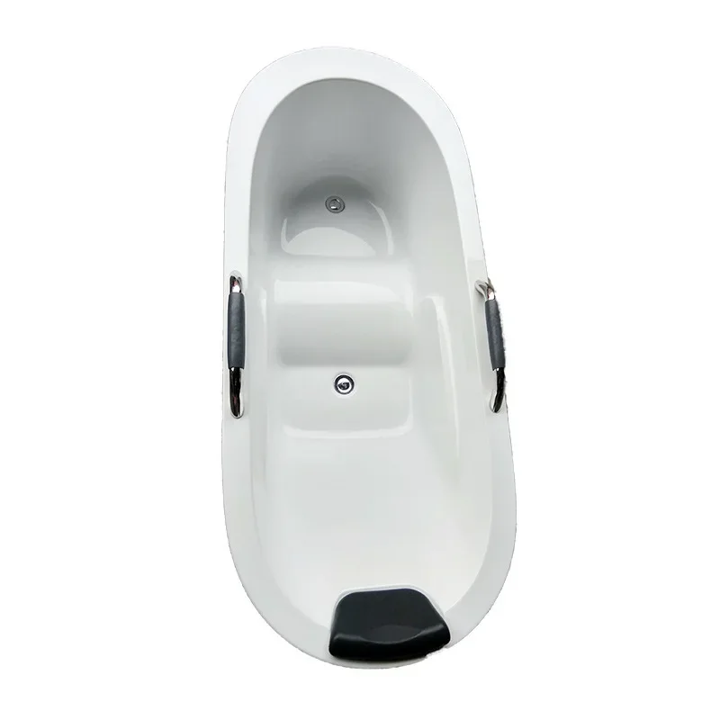 

Energy saving and water saving bathtub with armrest independent bidet acrylic bath basin adult Internet celebrity club homestay