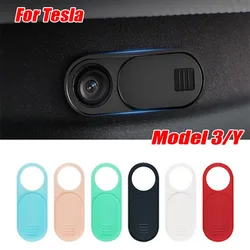 1/6Pcs Privacy Protector Camera Cover For Tesla Model 3 S X Y Camera Privacy Cover PC Webcam Cover Sticker Interior Accessories