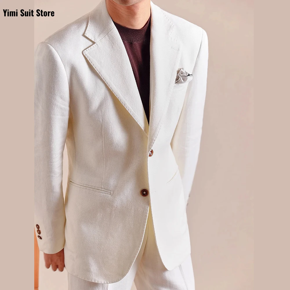 

Mens Suit Office Business Classic Casual Handsome Two Pieces Groom Style Formal Tuxedos Weddding Male Clothing Blazer+Pants