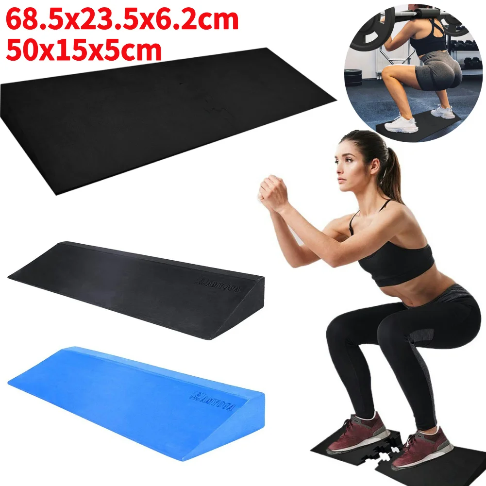 

Squat Wedge Block Non-Slip Slant Board Weightlifting Squat Platform Yoga Wedge Block for Squats Calf Stretches Weightlifting