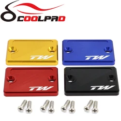 Front Brake Reservoir Covers For YAMAHA TW200 TW 200 2002-2022 2021 Motorcycle Parts Accessories Fluid Oil Pump Cap LOGO CNC New