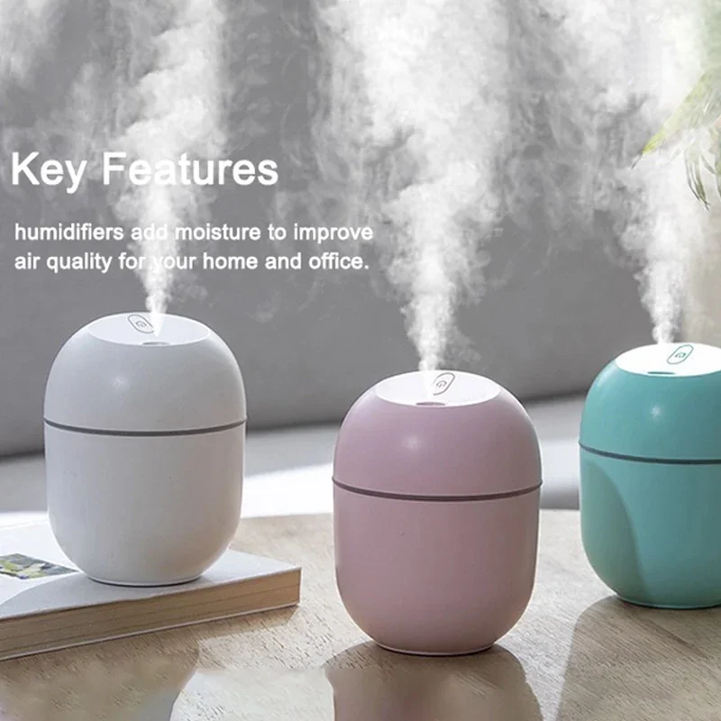 Portable Humidifier Aroma Large Spray Car USB Mini Silent Home Office Bedroom Dormitory Students Cute Diffuser Oil essential