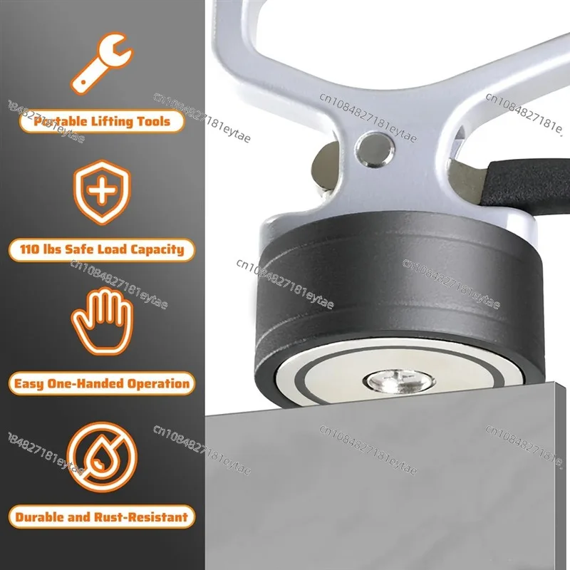 Magnetic Grabbing Tool Suction Magnetic Suction Cup Steel Handling Pickup Handheld Strong Magnetic Pickup