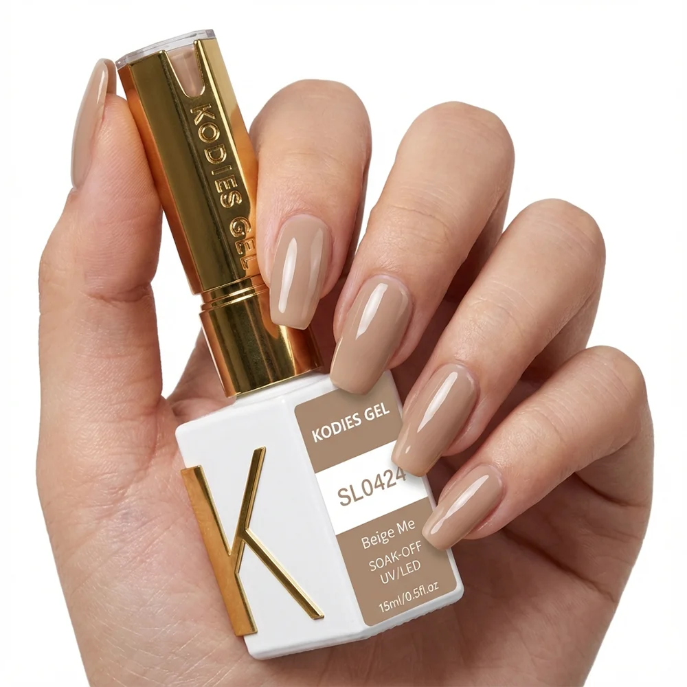 

KODIES GEL Liquid Builder Nail Gel in A Bottle Brown Nude Color Gel Extension Manicure Nail Supplies Hard Gel Varnish TPO HEMA