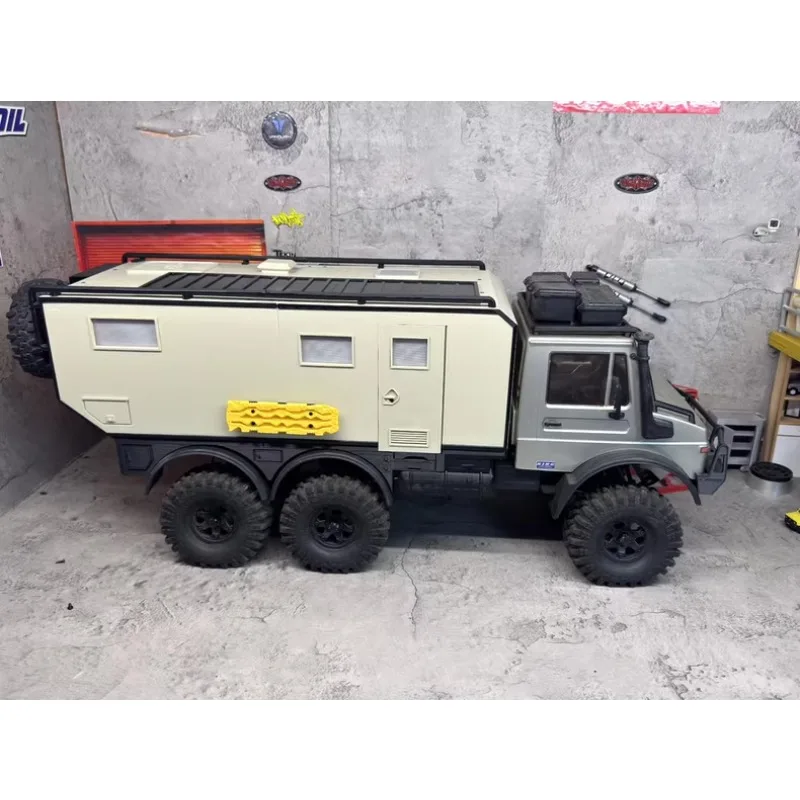 

CROSSRC EMO NT6 1/10 Unimog RC Crawler Truck RV Trailer Camper Box Cargo Off-Road Remote Control Car DIY Upgrade Parts