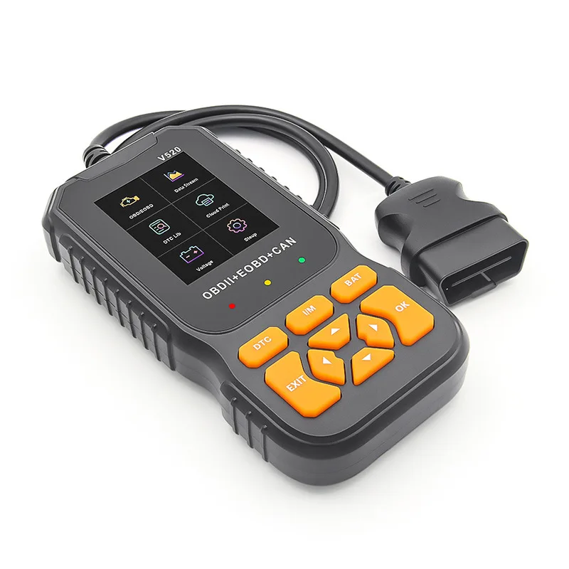 

V520 OBD2 Car Scanner Diagnostic Tool Check Engine Light Enhanced Code Reader Car Scanner Clearing Fault