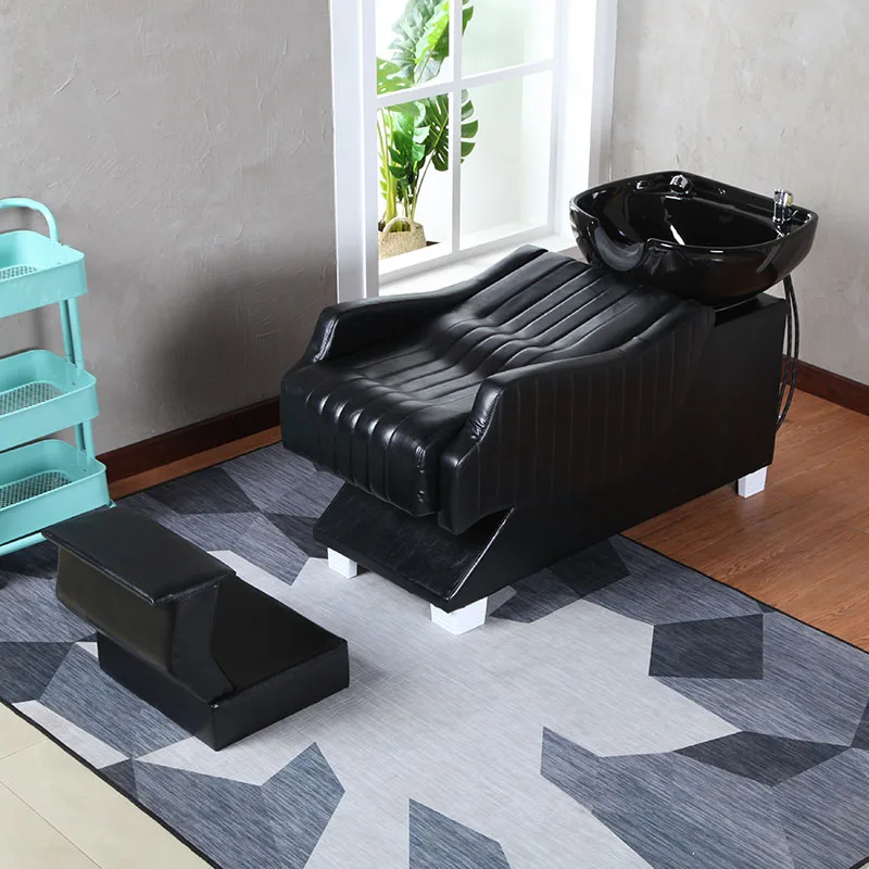 new Shampoo Chairs Lounge Comfort Ergonomics Sink Stool Haircutting Shampoo Chairs Hair Salon Luxury Furniture Cama De Shampoo