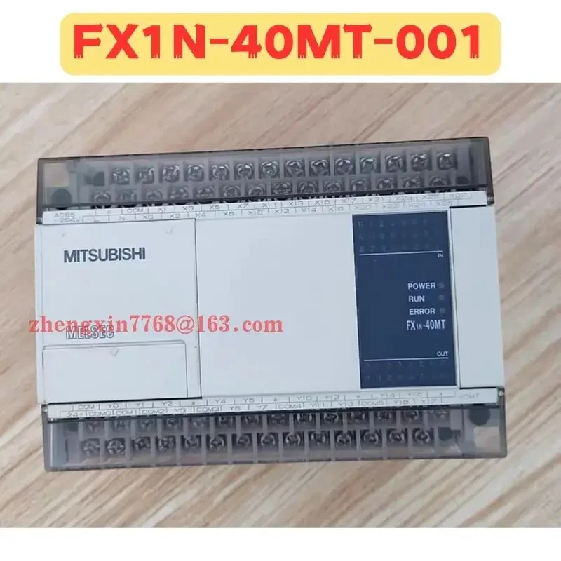 Second-hand FX1N-40MT-001 FX1N 40MT 001 PLC Controller Normal Function Tested OK