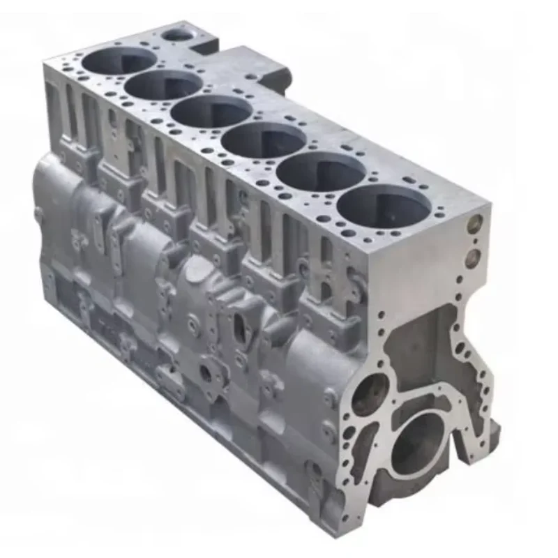 T12 Gas Engine Howo Engine Spare Parts WD615 EURO 2 Cylinder Block 61500010383 Assembly Wooden Box Customize 1 Pcs T/T