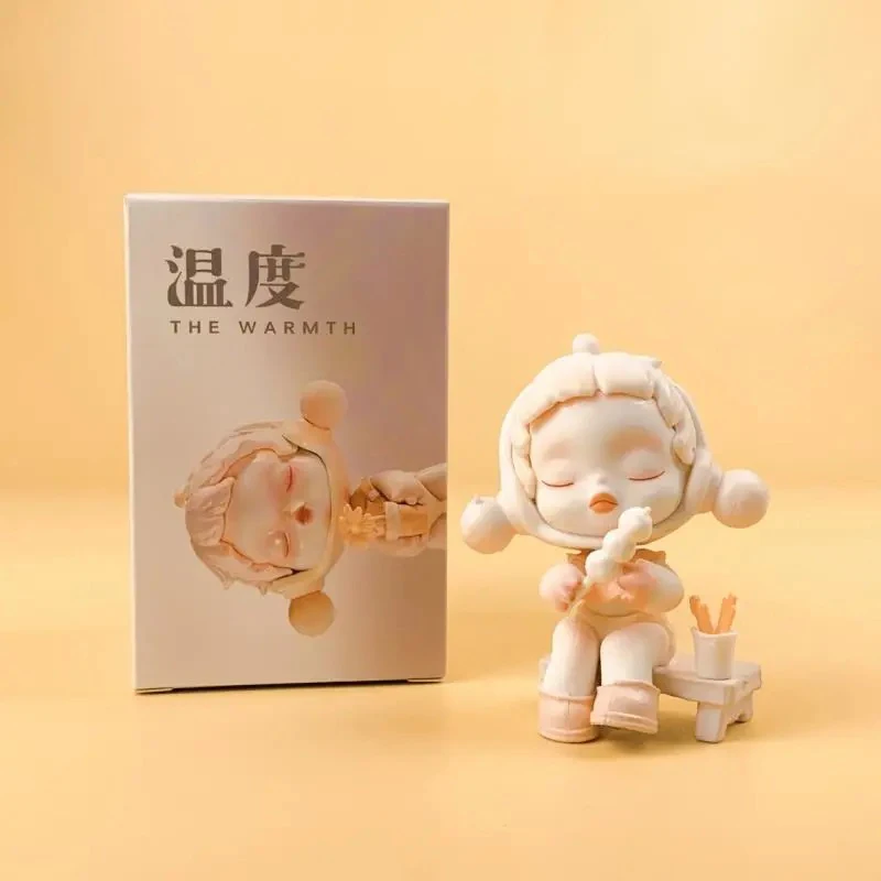 In Stock Hot Sale Skullpanda Warm Series Mystery Box 1pcs /12pcs Mystery Box Action Figures Cute Toy Decoration Kid Gift