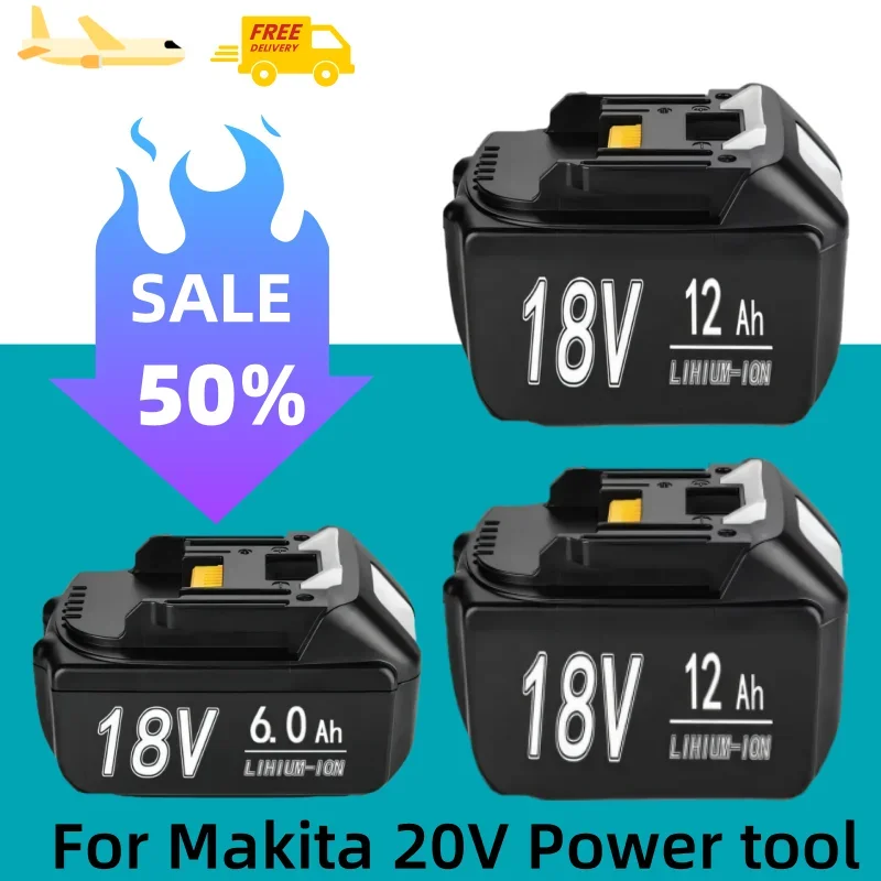 Para Makita 18V batería recargable 18650 celda de iones de litio herramienta eléctrica adecuada BL1860 BL1830 LXT400