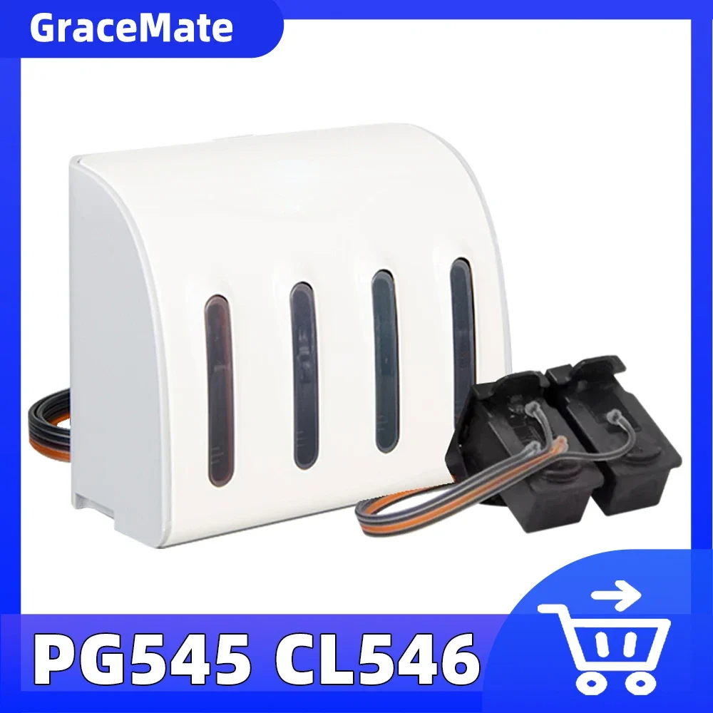 Compatible for Canon PG545 CL546 CISS Bulk Ink Cartridge CISS for Pixma MG3050 MG2550 MG2450 MG2550S MG2950 MX495 Printer