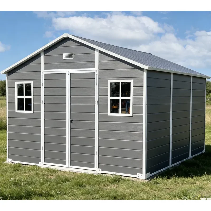 for Outdoor Garden Storage Shed Metal Frame 8x10 Feet Storage Space