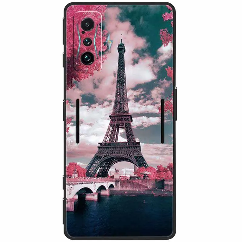Phone Silicone Case For Xiaomi Poco F4 GT 5G Cover TPU Soft Shockproof Funda Coque for Poco F4 GT Case Cute Cartoon Shell Bag