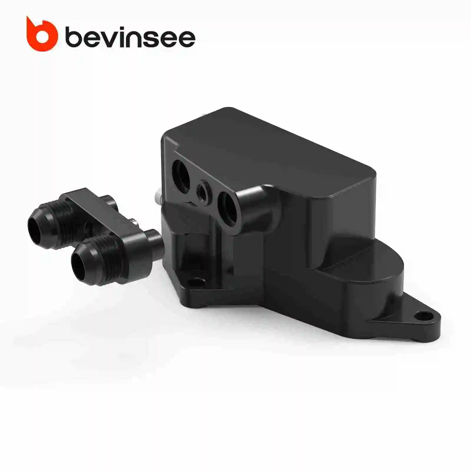 Adaptador de Termostato para Resfriador de Óleo BEVINSEE, Versão Aprimorada para BMW N54 N55 E90 E92 E93 E91 F30 F31 335i E82 E88 F20 F22 F36 X1 E84