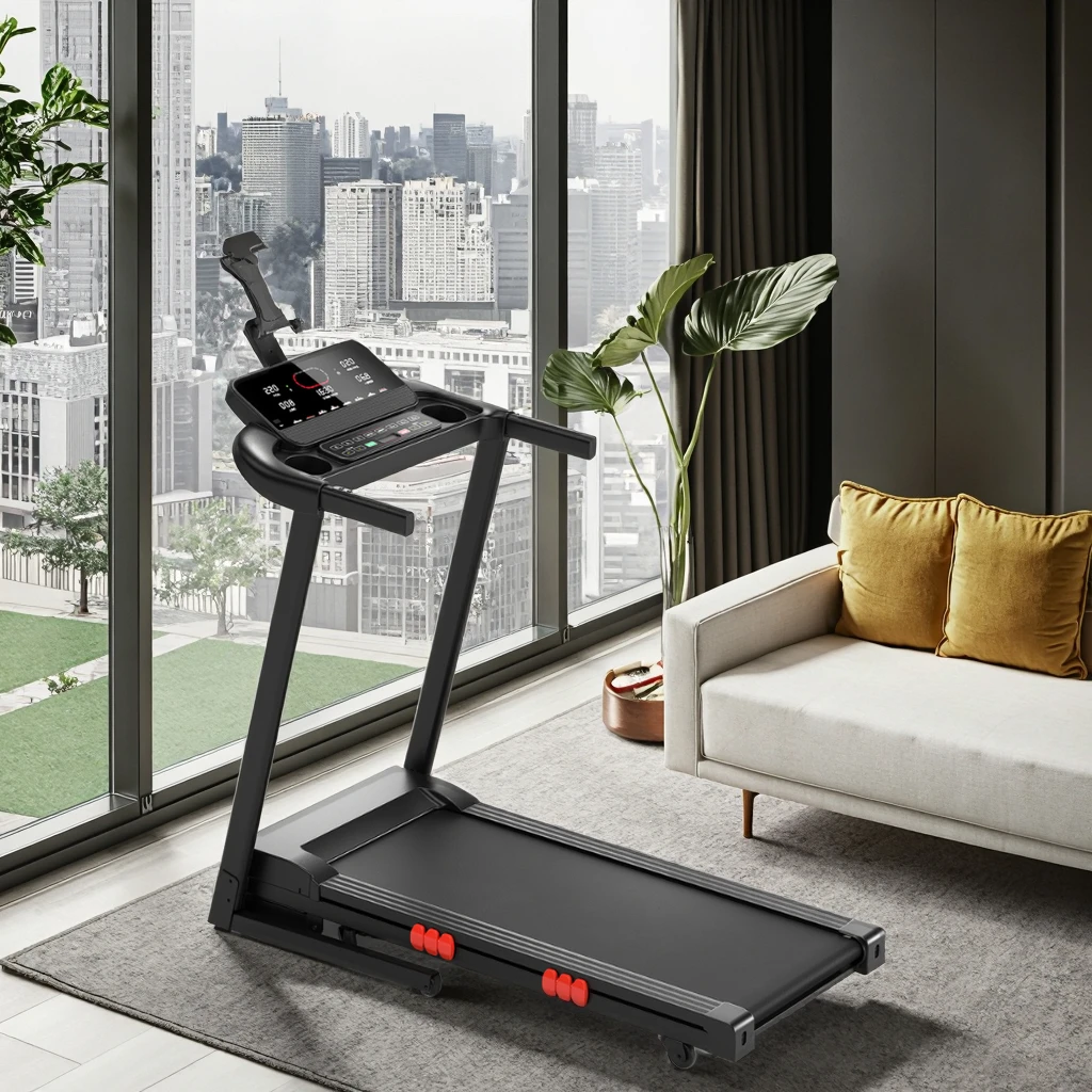 Caminadora Eléctrica Plegable Portátil, Caminadora para Debajo del Escritorio, Máquina para Correr, Caminadora Eléctrica para el Hogar, Oficina y Fitness
