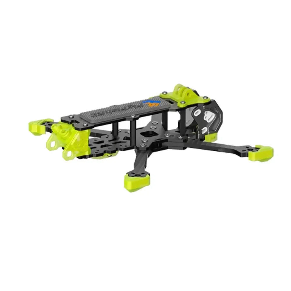 FlyFishRC Volador VX3 VX3.5 Kit de marco de fibra de carbono para unidad de aire DJI O3 O4, construcción de drones estilo libre FPV de 3/3,5 pulgadas