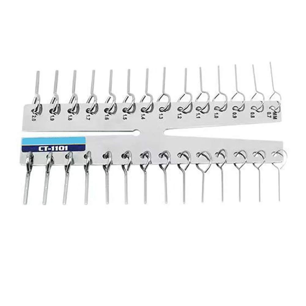Portable Measuring Instrument Capillary Tube Gauge Field Use Portable Measurement Tool Compact Size Stainless Steel Material