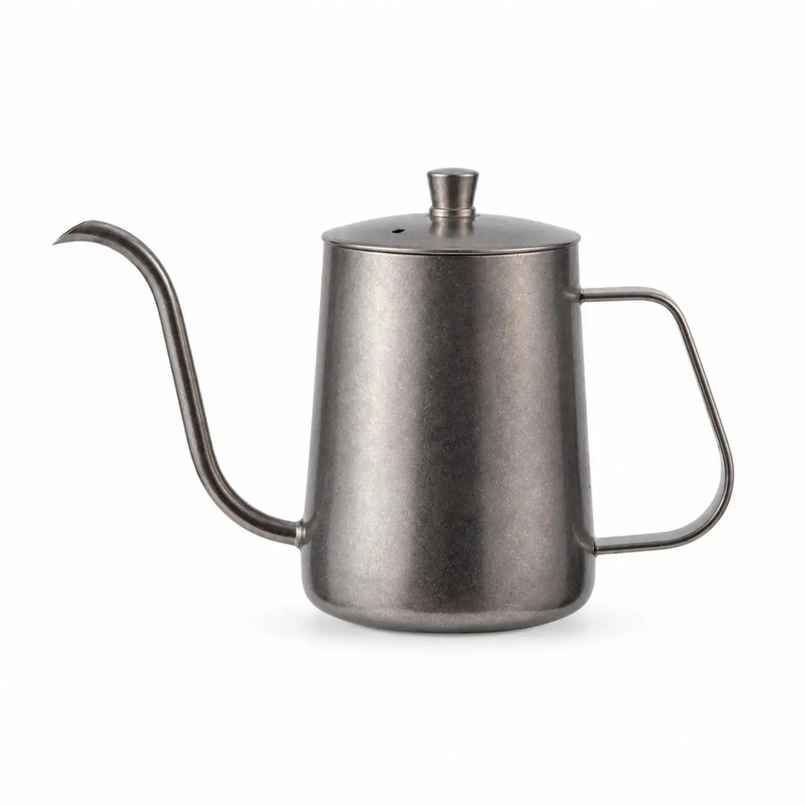 Gooseneck Pour over Kettle 304 Stainless Steel Retro Design Precision Spout for Manual Coffee Brewing Barista Essential