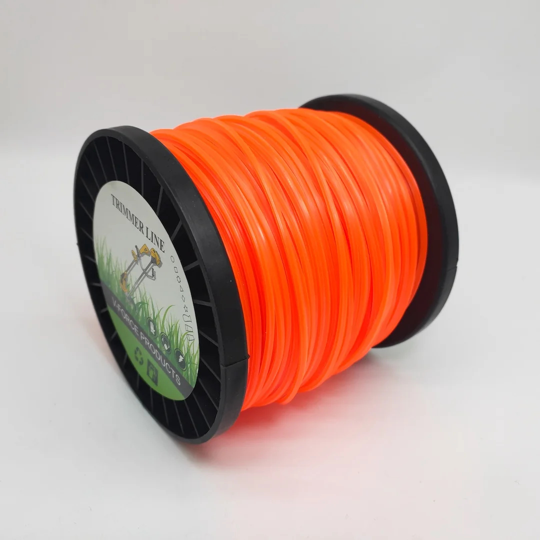 2.7mm x 100m pentagramma Trimmer Head String Nylon falciatrice linea di taglio per tagliaerba rotolo corda per erba linea accessori per tosaerba