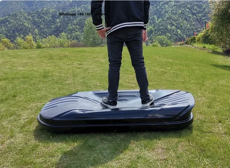 

Customized Logo Waterproof ABS Roof Storage Box - Universal, Single Color, Single Side Open, Large Capacity