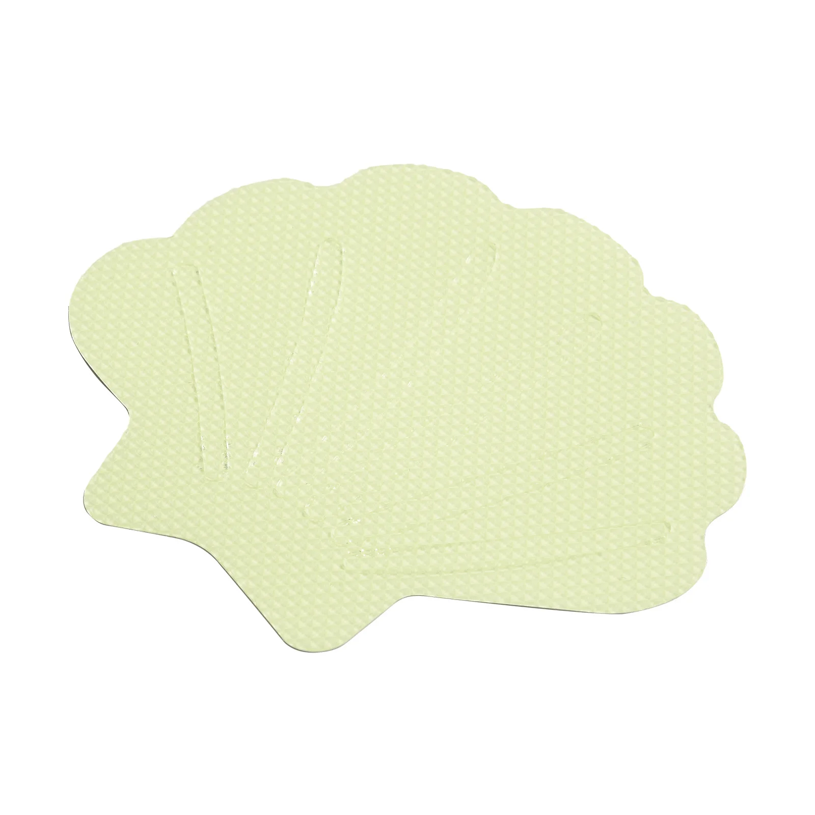 Anti-slip Shell-Shaped Stickers 7*9cm Anti-Slip Bath Stickers Easy Peel Installation Long-Lasting Effectiveness
