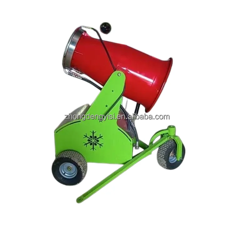 Automatic Snow Spray Making Machine Ski Resort Snow Maker Cannon Fan Generator Shed view 3