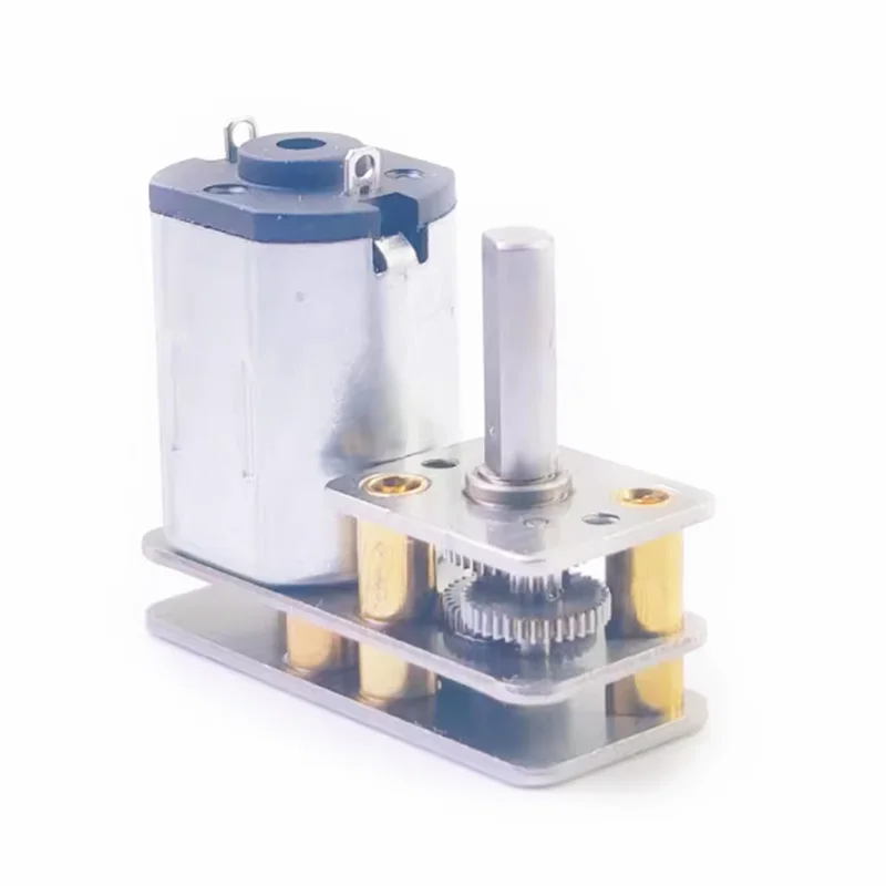 JGA1024-N20 Reduction Motor Micro DC Motor 3V-5V-6V-12V Forward and Reverse Rotation Intelligent Robot 15RPM 30RPM 50RPM 60RPM