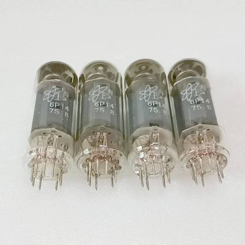 Shanghai 6P14 Tabung Vakum Kelas J Menggantikan 6p14 6BQ5 6N14N EL84 untuk Amplifier Tabung Audio HIFI Asli Cocok Tepat