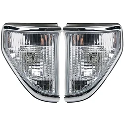 2 Pcs Car Crystal Front Corner Light Turn Signal Light Lamp For Toyota Land Cruiser Prado Fj70 Fj75 LJ78 LJ79 KZJ78 1990-1996