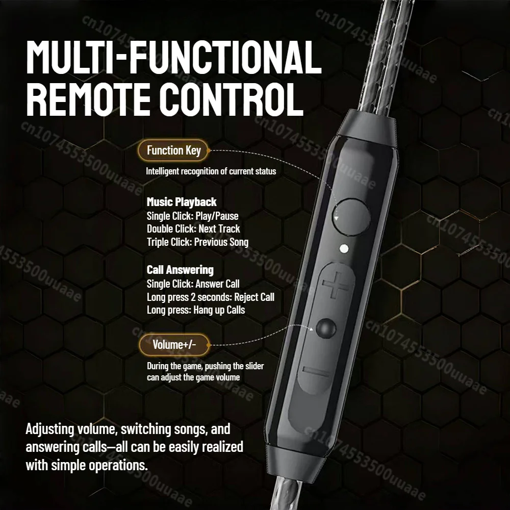 سماعة رأس سلكية من Monster AirFree AK901 Type-C مع ميكروفون 3.5 ملم سماعات أذن سلكية HiFi سماعات أذن استريو للألعاب الرياضية