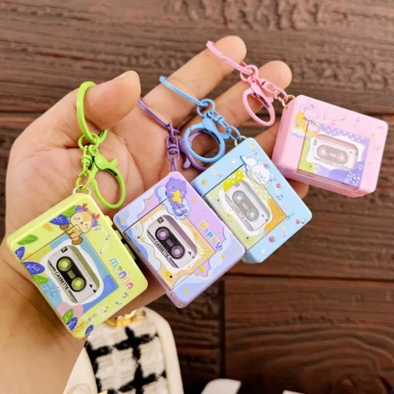 

E65E Lightweight Music Player Keychain with Classical Design for Music Fan Lovers