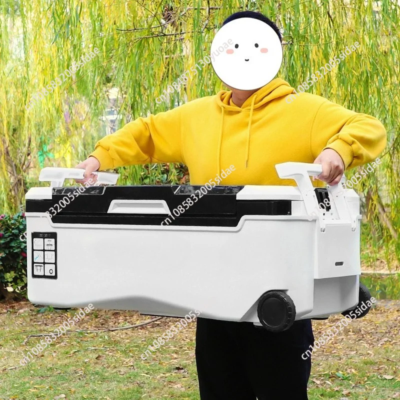 16L 32L 36L 48L 70L Fishing Ice Box Cooler Unique With Wheels 아이스박스 낚시쿨러 특가 아이스박스낚시용 Fishing Refrigerator Equipped 낚시아이스박스쿨러