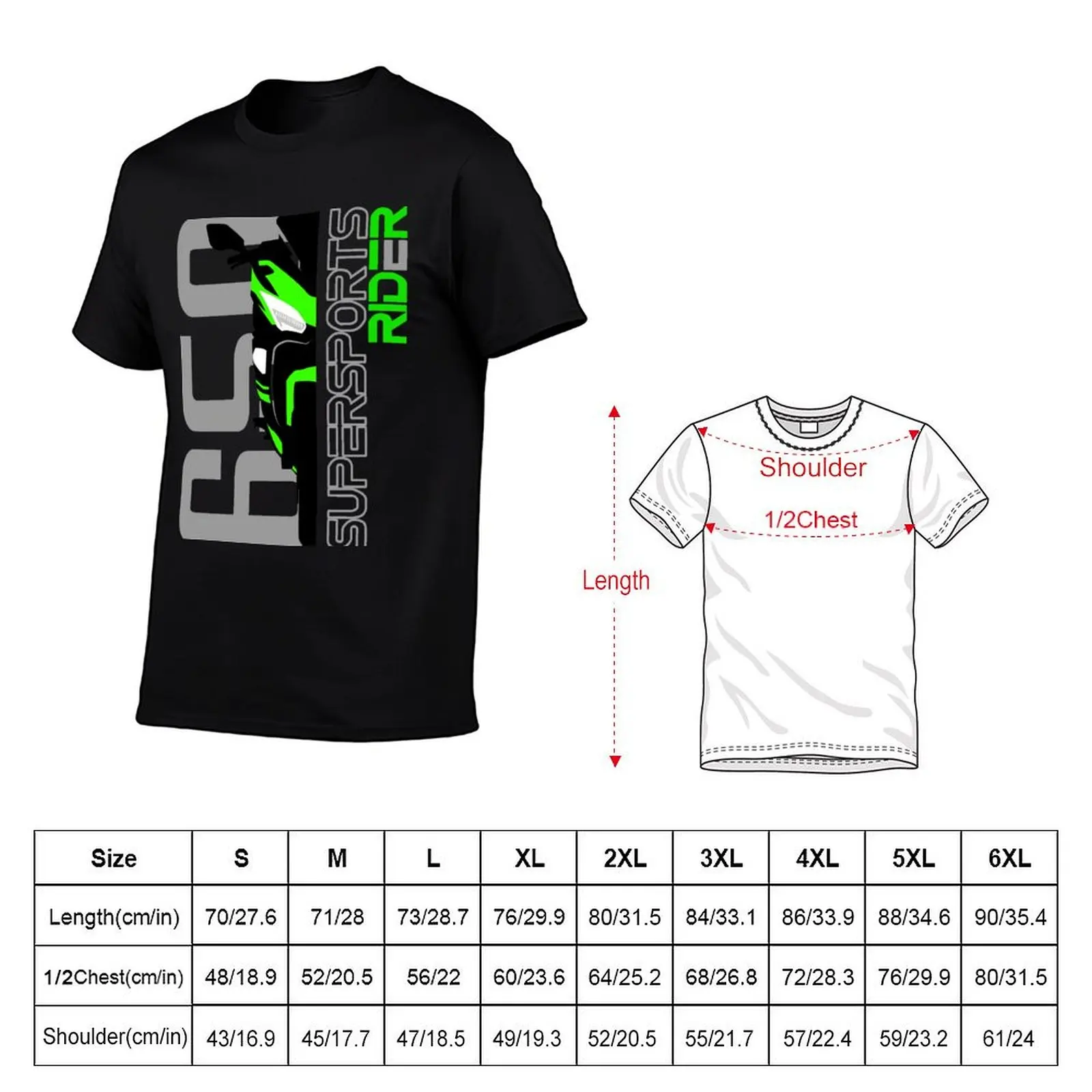 Supersports Rider Ninja 650 T-Shirt custom shirt cheap stuff quick-drying mens champion t shirts