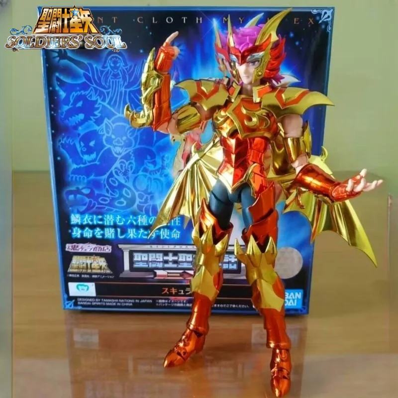 

Original Bandai Saint Seiya Figure Cloth Myth Marina Scylla Io Ex Metal Bandai Pvc Armor Anime Collectible Model Toys Gift 100%